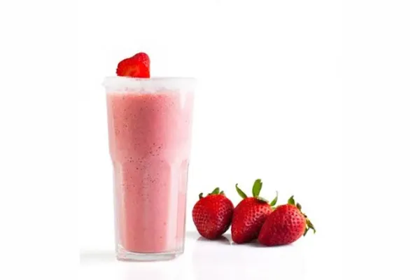 Çilekli Milkshake