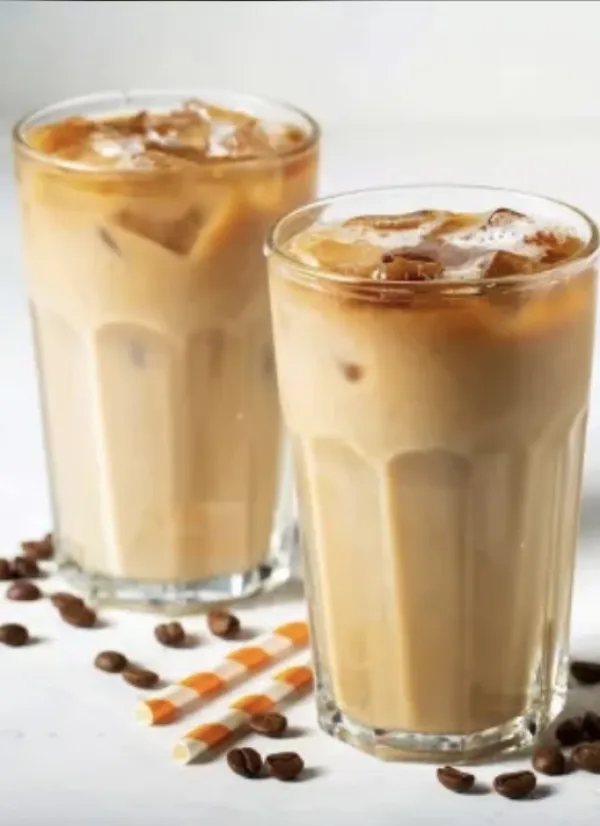 Salted caramel latte