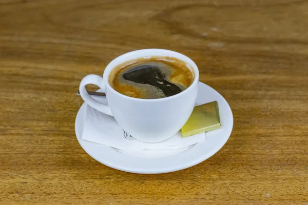 Фильтрованный кофе с молоком